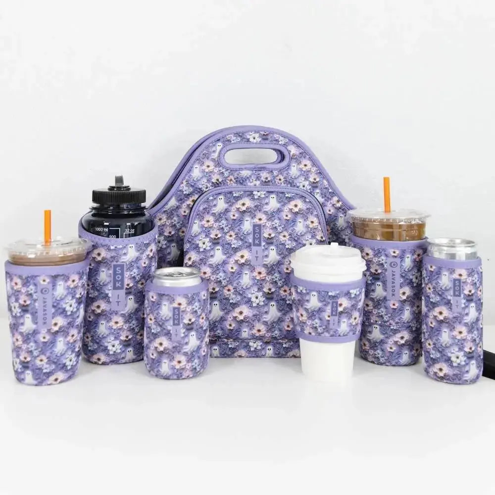 BotlSok for Nalgene Style Bottles - Ghostly Garden