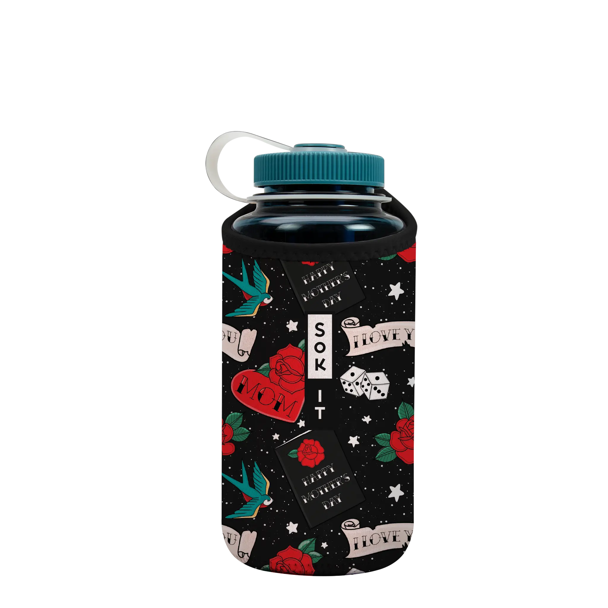 BotlSok for Nalgene Style Bottles - Heart & Soul