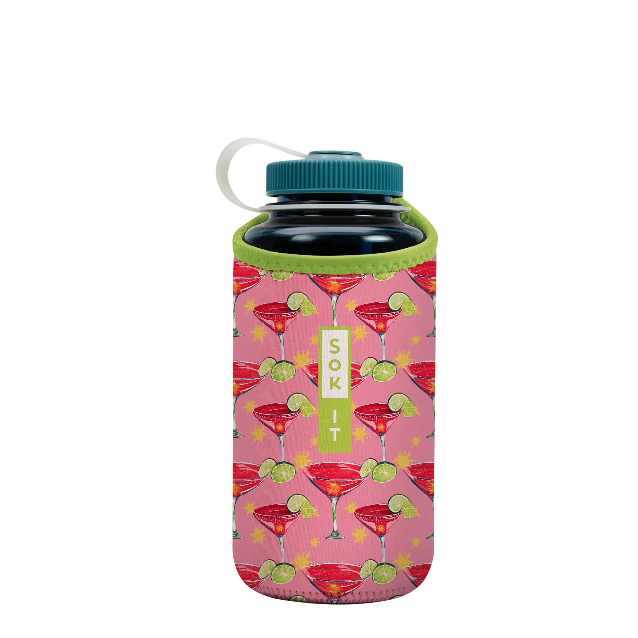 BotlSok for Nalgene Style Bottles - Lime After Lime